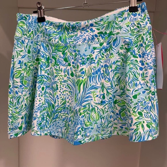 Lilly Pulitzer NWT Alia Skort - Hydra Blue - Picture 3 of 5